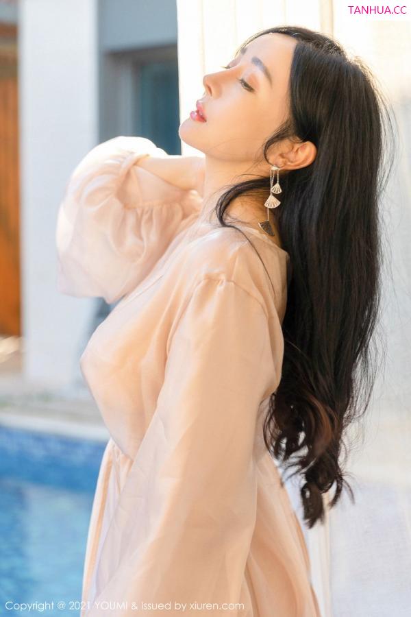 允薾  [YOUMI]高清写真图 2021.04.19 VOL.631 允薾第35张图片